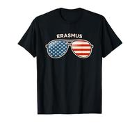 Erasmus, TN Vintage US Flag Sunglasses T-Shirt