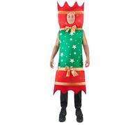 EraSpooky Adult Cracker Costume Christmas Fancy Dress Novelty Xmas Cracker Funny Dress