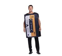 EraSpooky Adult Love Mix Tape Costume Retro 80's Cassette Tunic