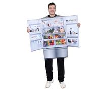 EraSpooky Adult Refrigerator Costume Halloween Funny Snacks Couples Outfits for Men Women