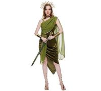 EraSpooky Medusa Costume Adult Women Ancient Egyptian Costume Greek goddess Outfits Halloween Party Fancy Dress L