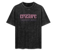 Erasure Tomorrows World Tour Mens Black T-Shirt Top Unisex Tee L
