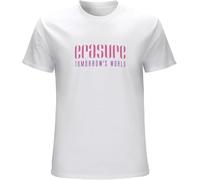 Erasure Tomorrows World Tour T-Shirt Mens Unisex Black Tees