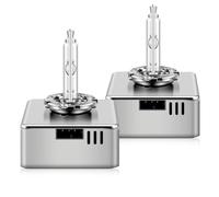 Erato D5S Xenon HID Headlight Bulbs 35W 6000K Metal Stents Base High Low Beam Replacement Lights 2 Pack