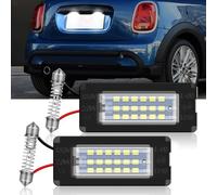 Erato LED License Number Plate Lights CanBus Error Free Compatible with Mini Coope-r R56/R57/R58/R59 Waterproof Energy Saving