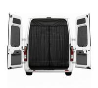 Erato Magnetic Van Mosquito Net Tailgate Insect Fly Screen 155 * 170cm with 3 Zippers Closure 16 Magnet for VW T5/T6/T6.1/T7 California, ID Buzz, Trafic, Ducato Camper, Marco Polo and Transit