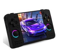EraVortx XF40H Portable Game Console, Classic and Modern Games with Multiple Emulators, 4K HD IPS Display with 4.0 Inch Open Source Linux System, Black, 128 g