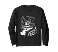 Erawan Falls, Kanchanaburi, Thailand Signature Heart Art Long Sleeve T-Shirt