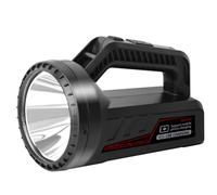 ERAY LED Torch Rechargeable with Side Floodlight|7 Modes|USB Output, 600LM Torches 3600mAh Portable Multifunctional Handheld Light, Waterproof Spotlight Searchlight for Home Camping Emergency