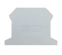 Erayco D/UK-2.5BG DIN Rail Mounted Terminal Block End Cover (Pack of 50) …