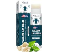 Erbaid Beef Lip Balm - Beeswax Lip Balm with Natural Grains - Moisturising Lip Balm from Bisonte with Willow - Soothes Lips Ag