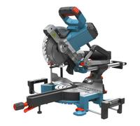 Erbauer 1400W 220-240V 216mm Corded Sliding Double Compound Mitre Saw Erb1073Msw
