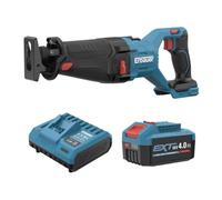Erbauer 18V Li-Ion Ext Keep Cool Brushless V2 Cordless Reciprocating Saw (1 X 4Ah) - Eri1089Rsp