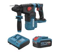 Erbauer 18V Li-Ion Ext Keep Cool Brushless V2 Cordless Sds+ Drill (1 X 4Ah) Eri1078Sds