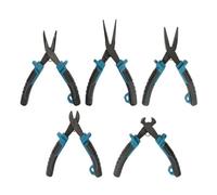 Erbauer 5 Piece Chrome Vanadium Steel Mini Pliers Set E_Pl9 Ergonomic Soft-Grip Grip