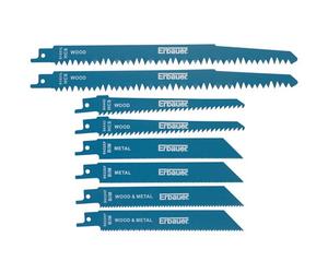 Erbauer 8 Piece Reciprocating Saw Blade S1531L S644D S922Hf S922Ef