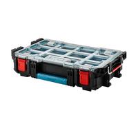Erbauer Connecx Modular Storage Black Organiser With 10 Compartments