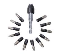 Erbauer Diamond Mixed Impact Screwdriver Bits (13 Pieces) - Sdr21142
