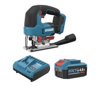 Erbauer Li-ion EXT keep cool 18V Cordless Jigsaw (1 x 4Ah) - ERI1087JSW, New
