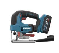 Erbauer Li-ion EXT keep cool 18V Cordless Jigsaw (1 x 4Ah) - ERI1087JSW, New