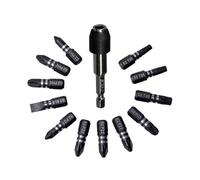 Erbauer Mixed Screwdriver Bits (L)75mm, 13 Pieces - Sdr25833