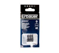 Erbauer Ph1 Impact Screwdriver Bits (L)25mm, Pack Of 3