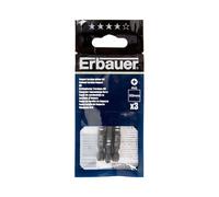 Erbauer Ph3 Impact Screwdriver Bits (L)50mm, Pack Of 3