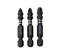 Erbauer Pz Impact S2 Steel Screwdriver Bits (3 Pieces) - Sdr37764