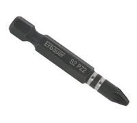 Erbauer Pz2 Impact Screwdriver Bits (L)50mm, Pack Of 3
