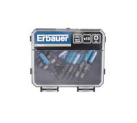 Erbauer Pz2 Screwdriver Bits (L)50mm, Set Of 15