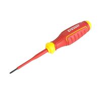 Erbauer Slotted Vde Screwdriver Sl-2.5mm X 75mm