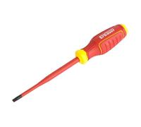 Erbauer Slotted Vde Screwdriver Sl-5.5mm X 125mm