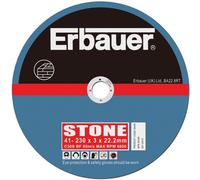 ERBAUER STONE CUTTING DISCS 230 X 3 X 22.23MM (5 PACK)