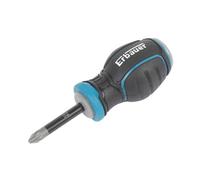 Erbauer Stubby Pozi Screwdriver Pz2 X 38mm
