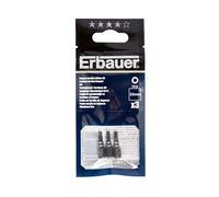 Erbauer Tx15 Impact Screwdriver Bits (L)25mm, Pack Of 3