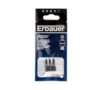 Erbauer Tx20 Impact Screwdriver Bits (L)25mm, Pack Of 3