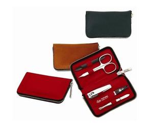 ERBE Erbe Manicure-setsMini pocket case 5-piece orange-brown