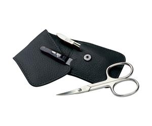 ERBE Erbe Manicure-setsPocket case, 3-piece Siena Black