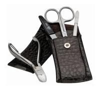 ERBE Erbe Manicure-setsRoyal Case 4-piece with Clippers Case with snap fastener in black