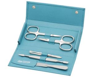 ERBE Manicure sets Press stud set, 5-piece, sea blue 1 pcs.