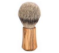 ERBE Shaving-Shop Shaving-brushShaving brush silver tip & badger hair olive wood