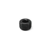 ERBER 1/10pcs BSPT/BSPP/NPT Male Thread Carbon Steel Hex Socket End Cap Inner Hexagon Plug Oil Hydraulic Pipe Fitting (BSPT thread,1.5 inch)