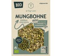 erbgruen Organic Mung Beans for Microgreens/Sprouts - 40 grams