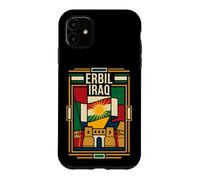 Erbil Iraq Kurdistan Flag Citadel Retro Art Case for iPhone 11