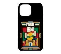 Erbil Iraq Kurdistan Flag Citadel Retro Art Case for iPhone 13 Pro Max