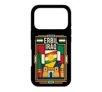 Erbil Iraq Kurdistan Flag Citadel Retro Art Case for iPhone 17 Pro
