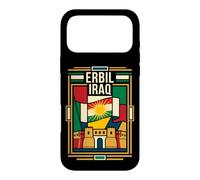 Erbil Iraq Kurdistan Flag Citadel Retro Art Case for iPhone 17 Pro Max