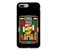 Erbil Iraq Kurdistan Flag Citadel Retro Art Case for iPhone 7 Plus/8 Plus