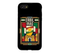 Erbil Iraq Kurdistan Flag Citadel Retro Art Case for iPhone SE (2020) / 7/8
