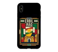Erbil Iraq Kurdistan Flag Citadel Retro Art Case for iPhone XS Max